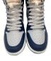 中古・古着 NIKE (ナイキ) AIR JORDAN 1 HIGH 85 グレー×ネイビー サイズ:US10.5：20000円
