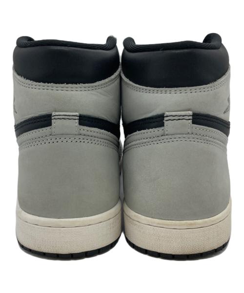 NIKE（ナイキ）NIKE (ナイキ) AIR JORDAN 1 RETRO HIGH OG ブラック×グレー サイズ:US10.5の古着・服飾アイテム