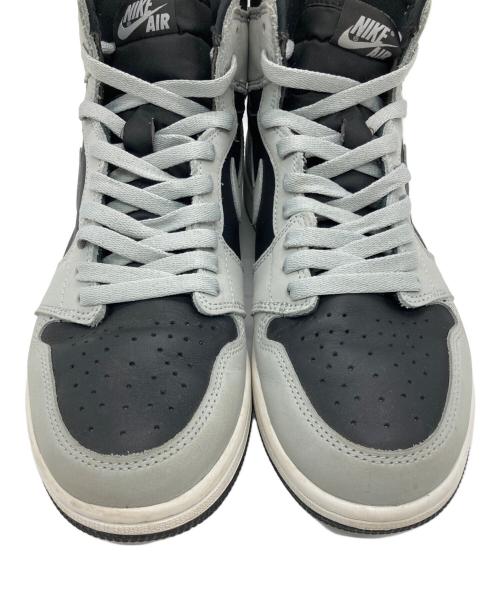 NIKE（ナイキ）NIKE (ナイキ) AIR JORDAN 1 RETRO HIGH OG ブラック×グレー サイズ:US10.5の古着・服飾アイテム