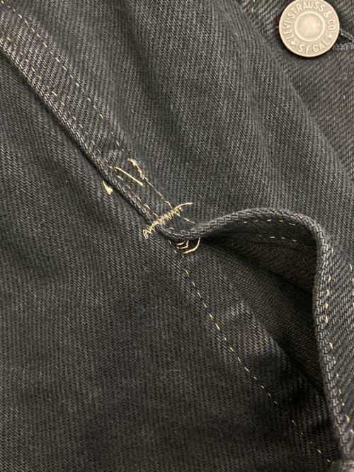 LEVI'S（リーバイス）LEVI'S (リーバイス) TYPEⅡトラッカージャケット ブラック サイズ:XLの古着・服飾アイテム