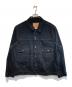 LEVI'S（リーバイス）の古着「TYPEⅡトラッカージャケット」｜ブラック