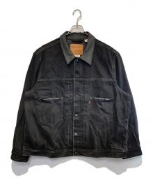 LEVI'S PReMIUM×EDIFICE（リーバイス プレミアム×エディフィス）の古着「2nd Type Trucker Jacket」｜ブラック