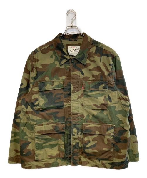 LEVI'S（リーバイス）LEVI'S (リーバイス) フリスコユーティリティジャケット カーキ サイズ:XLの古着・服飾アイテム