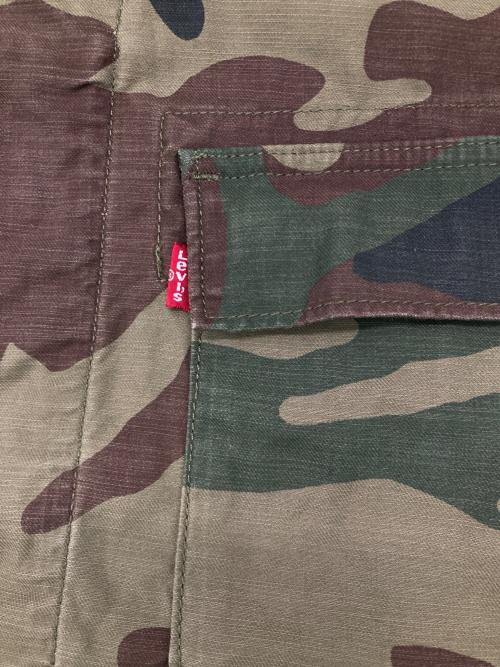 LEVI'S（リーバイス）LEVI'S (リーバイス) フリスコユーティリティジャケット カーキ サイズ:XLの古着・服飾アイテム