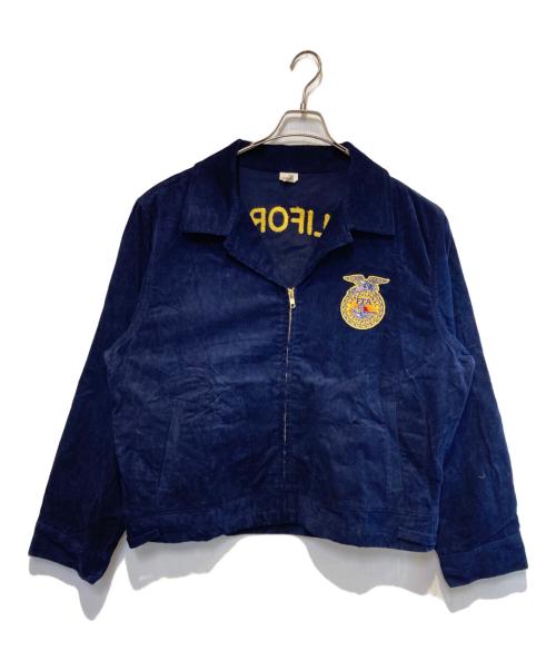 waiper（ワイパー）waiper (ワイパー) FFAコーデュロイジャケット ネイビー サイズ:44の古着・服飾アイテム