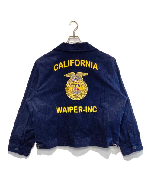 waiper（ワイパー）waiper (ワイパー) FFAコーデュロイジャケット ネイビー サイズ:44の古着・服飾アイテム