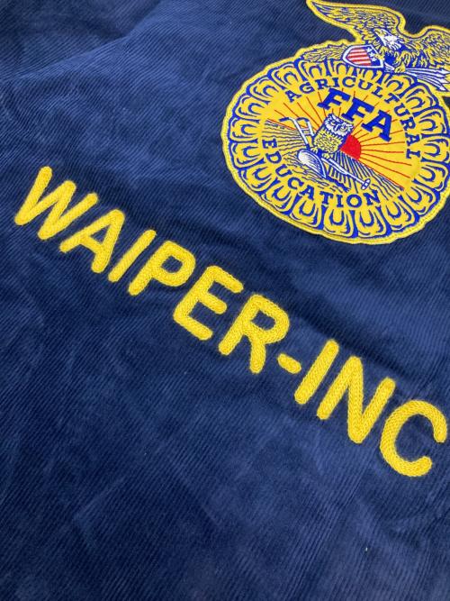 waiper（ワイパー）waiper (ワイパー) FFAコーデュロイジャケット ネイビー サイズ:44の古着・服飾アイテム