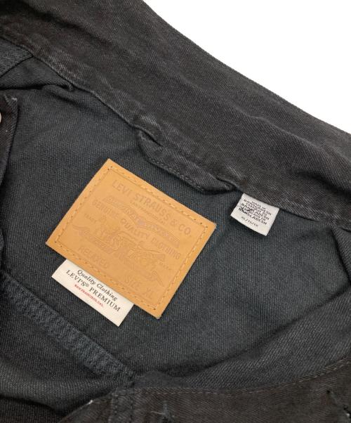 LEVI'S PReMIUM（リーバイス プレミアム）LEVI'S PReMIUM (リーバイス プレミアム) TYPEⅢ リラックスフィット トラッカージャケット ブラック サイズ:XLの古着・服飾アイテム
