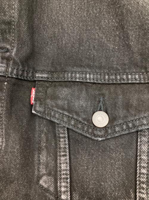 LEVI'S PReMIUM（リーバイス プレミアム）LEVI'S PReMIUM (リーバイス プレミアム) TYPEⅢ リラックスフィット トラッカージャケット ブラック サイズ:XLの古着・服飾アイテム