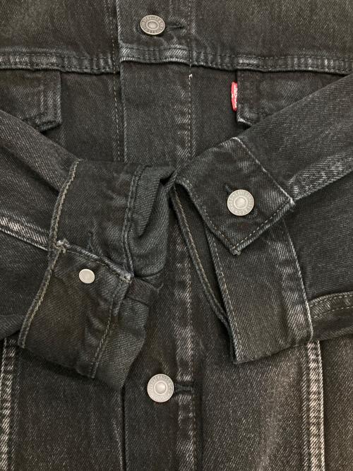 LEVI'S PReMIUM（リーバイス プレミアム）LEVI'S PReMIUM (リーバイス プレミアム) TYPEⅢ リラックスフィット トラッカージャケット ブラック サイズ:XLの古着・服飾アイテム