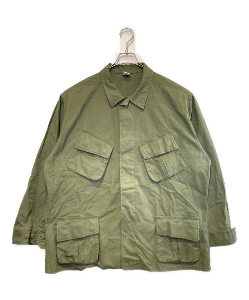 OVY（オヴィー）OVY (オヴィー) jungle fatigue duck jacket カーキ サイズ:XLの古着・服飾アイテム