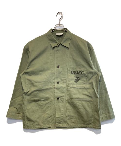 waiper（ワイパー）waiper (ワイパー) 1940's USMC HBT ユーティリティジャケット カーキ サイズ:44の古着・服飾アイテム