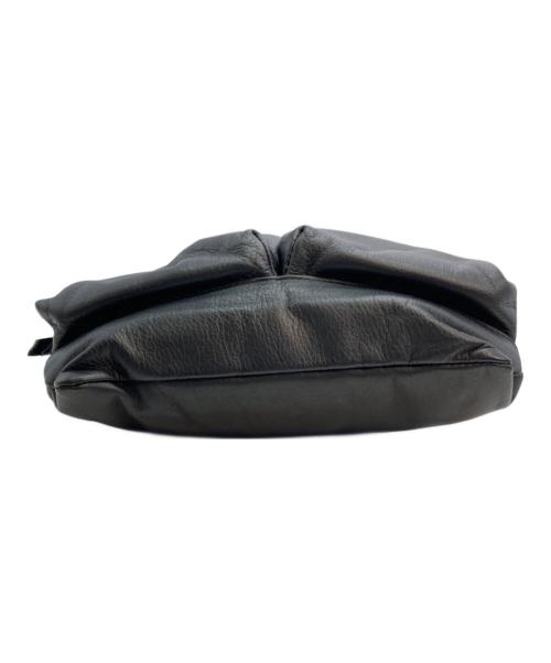 SLOW（スロウ）SLOW (スロウ) BEAMS (ビームス) HELMET BAG SOFT LEATHER S ブラックの古着・服飾アイテム