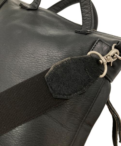 SLOW（スロウ）SLOW (スロウ) BEAMS (ビームス) HELMET BAG SOFT LEATHER S ブラックの古着・服飾アイテム