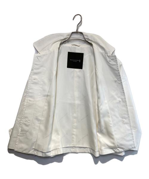 MACKINTOSH LONDON（マッキントッシュ ロンドン）MACKINTOSH LONDON (マッキントッシュ ロンドン) ウェザーコットンステンカラーショートコート ホワイト サイズ:38の古着・服飾アイテム