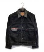 LEVI'S×EDIFICEリーバイス×エディフィス）の古着「2nd Type Trucker Jacket」｜ブラック