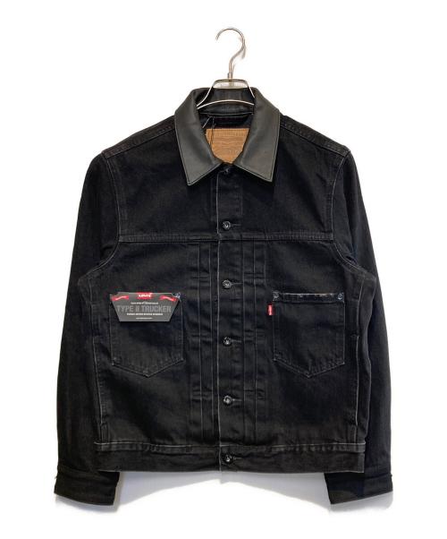LEVI'S（リーバイス）LEVI'S (リーバイス) EDIFICE (エディフィス) 2nd Type Trucker Jacket ブラック サイズ:Ｓ 未使用品の古着・服飾アイテム