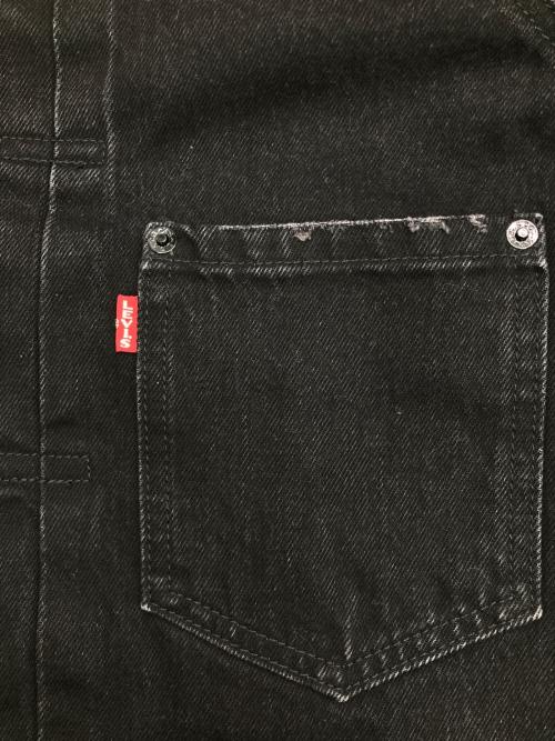 LEVI'S（リーバイス）LEVI'S (リーバイス) EDIFICE (エディフィス) 2nd Type Trucker Jacket ブラック サイズ:Ｓ 未使用品の古着・服飾アイテム