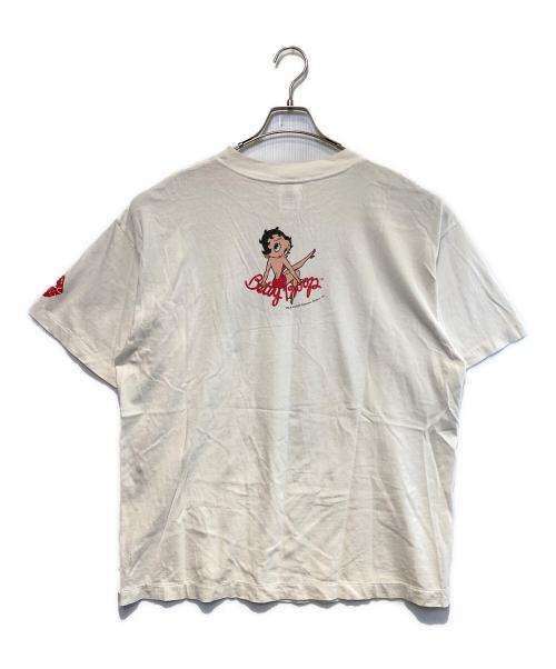 SAINT MICHAEL（セントマイケル）SAINT MICHAEL (セントマイケル) BTY SS TEE ホワイト サイズ:Ｌの古着・服飾アイテム