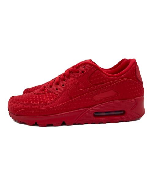 NIKE（ナイキ）NIKE (ナイキ) AIR MAX 90 PRM レッド サイズ:US9 未使用品の古着・服飾アイテム