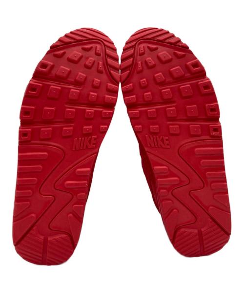 NIKE（ナイキ）NIKE (ナイキ) AIR MAX 90 PRM レッド サイズ:US9 未使用品の古着・服飾アイテム