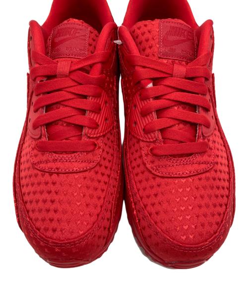 NIKE（ナイキ）NIKE (ナイキ) AIR MAX 90 PRM レッド サイズ:US9 未使用品の古着・服飾アイテム
