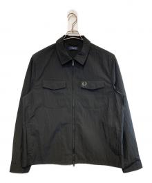 FRED PERRY（フレッドペリー）の古着「Zip Through Overshirt」｜ブラック