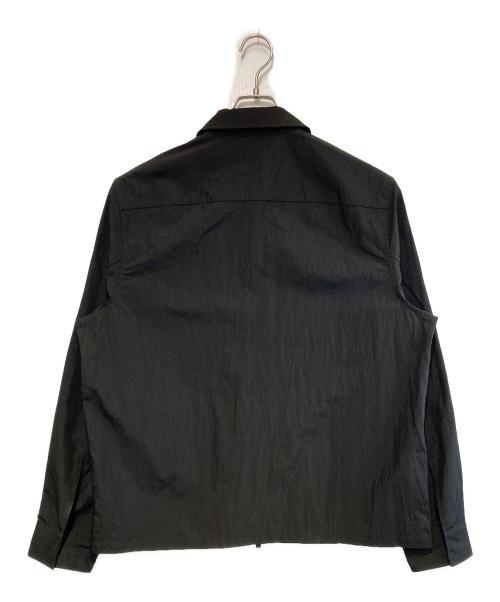FRED PERRY（フレッドペリー）FRED PERRY (フレッドペリー) Zip Through Overshirt ブラック サイズ:Lの古着・服飾アイテム
