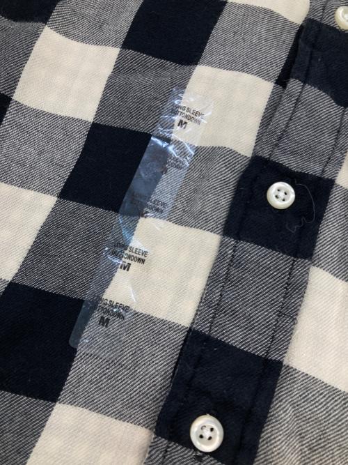 RALPH LAUREN（ラルフローレン）RALPH LAUREN (ラルフローレン) チェックネルシャツ ホワイト×ブラック サイズ:Mの古着・服飾アイテム