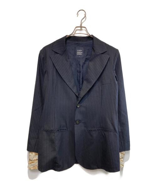 LIMI feu（リミフゥ）LIMI feu (リミフゥ) レイヤード2Bシングルジャケット ネイビー サイズ:2の古着・服飾アイテム