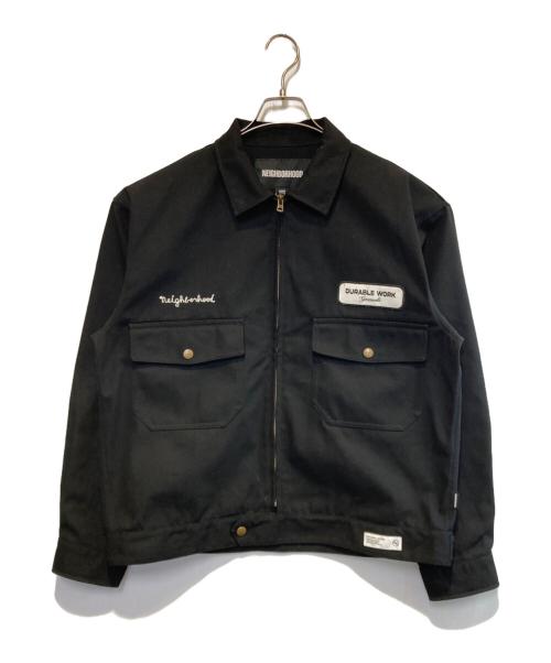 NEIGHBORHOOD（ネイバーフッド）NEIGHBORHOOD (ネイバーフッド) ZIP WORK JACKET-2 ブラック サイズ:Lの古着・服飾アイテム