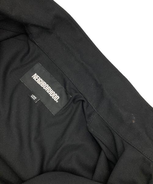 NEIGHBORHOOD（ネイバーフッド）NEIGHBORHOOD (ネイバーフッド) ZIP WORK JACKET-2 ブラック サイズ:Lの古着・服飾アイテム