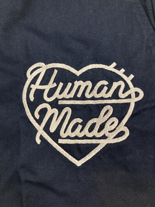 HUMAN MADE（ヒューマンメイド）HUMAN MADE (ヒューマンメイド) ハート 刺繍CHINO PANTS ネイビー サイズ:Lの古着・服飾アイテム