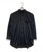 COMME des GARCONSコムデギャルソン）の古着「ロングスリーブシャツ」｜ブラック