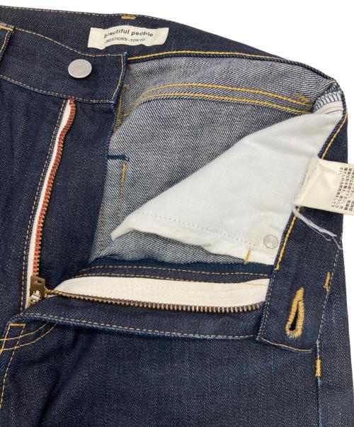 beautiful people（ビューティフルピープル）beautiful people (ビューティフルピープル) selvedge denim woman fit インディゴ サイズ:34の古着・服飾アイテム