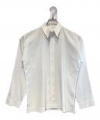 HOMME PLISSE ISSEY MIYAKEオム プリッセ イッセイ ミヤケ）の古着「BOW-TIE PRESS SHIRT」｜ホワイト
