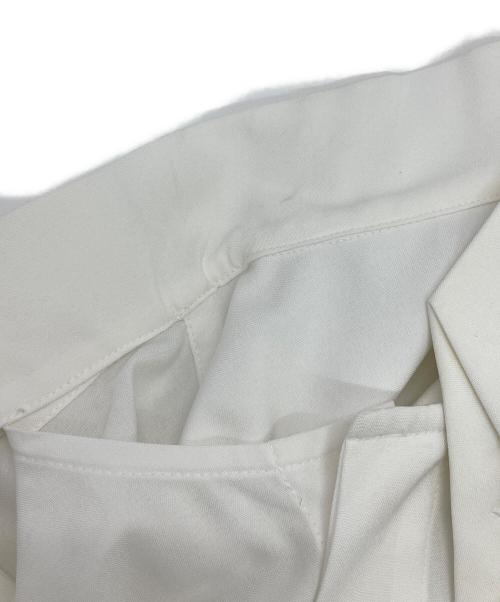 HOMME PLISSE ISSEY MIYAKE（オム プリッセ イッセイ ミヤケ）HOMME PLISSE ISSEY MIYAKE (オム プリッセ イッセイ ミヤケ) BOW-TIE PRESS SHIRT ホワイト サイズ:2の古着・服飾アイテム