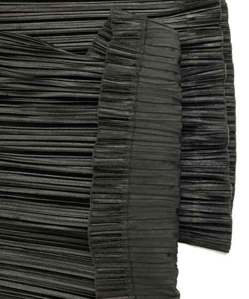 PLEATS PLEASE（プリーツプリーズ）PLEATS PLEASE (プリーツプリーズ) プリーツワイドパンツ ブラック サイズ:3の古着・服飾アイテム