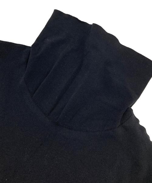 PLEATS PLEASE（プリーツプリーズ）PLEATS PLEASE (プリーツプリーズ) ハイネックプリーツカットソー ブラック サイズ:3の古着・服飾アイテム