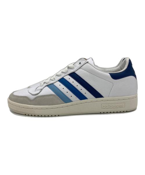 adidas（アディダス）adidas (アディダス) Sneakersnstuff (スニーカーズンスタッフ) HRLM ホワイト×ブルー サイズ:US9 1/2の古着・服飾アイテム