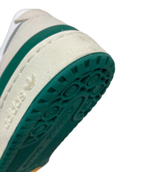 adidas（アディダス）adidas (アディダス) end. (エンド) Forum Varsity Forum Low ホワイト×オレンジ サイズ:US9 1/2の古着・服飾アイテム
