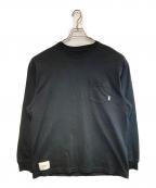WTAPSダブルタップス）の古着「AII/LS/COTTON」｜ブラック