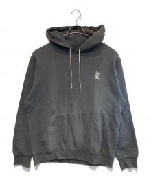 stussy（ステューシー）の古着「［古着］プルオーバーパーカー」｜チャコールグレー