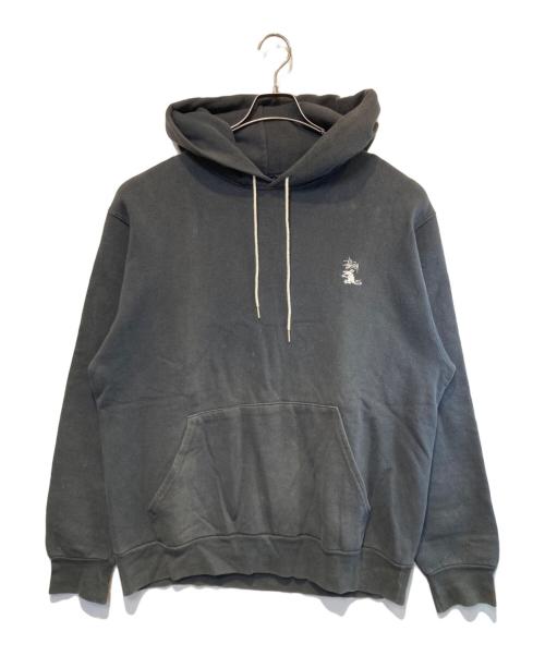 stussy（ステューシー）stussy (ステューシー) ［古着］プルオーバーパーカー チャコールグレー サイズ:Lの古着・服飾アイテム