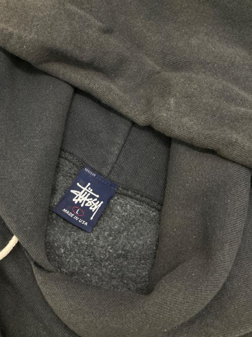 stussy（ステューシー）stussy (ステューシー) ［古着］プルオーバーパーカー チャコールグレー サイズ:Lの古着・服飾アイテム