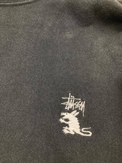 stussy（ステューシー）stussy (ステューシー) ［古着］プルオーバーパーカー チャコールグレー サイズ:Lの古着・服飾アイテム