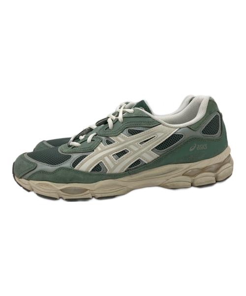 asics（アシックス）asics (アシックス) GEL-NYC グリーン×ホワイト サイズ:US11の古着・服飾アイテム