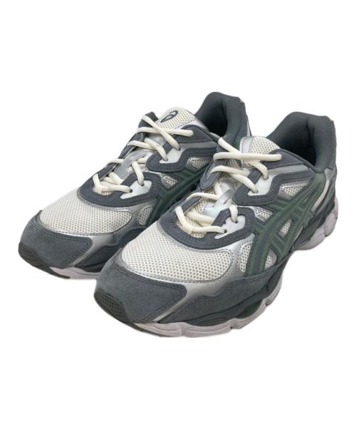 asics（アシックス）asics (アシックス) GEL-NYC グレー×ホワイト サイズ:US11の古着・服飾アイテム