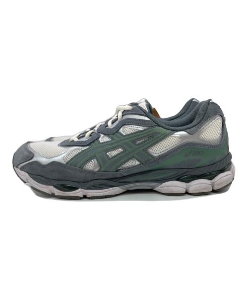 asics（アシックス）asics (アシックス) GEL-NYC グレー×ホワイト サイズ:US11の古着・服飾アイテム