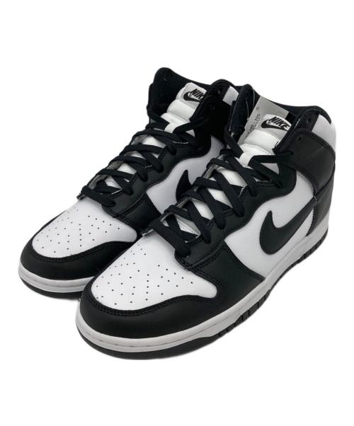 NIKE（ナイキ）NIKE (ナイキ) DUNK HIGH RETRO ブラック×ホワイト サイズ:US10.5 未使用品の古着・服飾アイテム